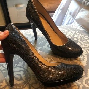 Cole Haan NIKE AIR Technology 7.5 sequin pumps